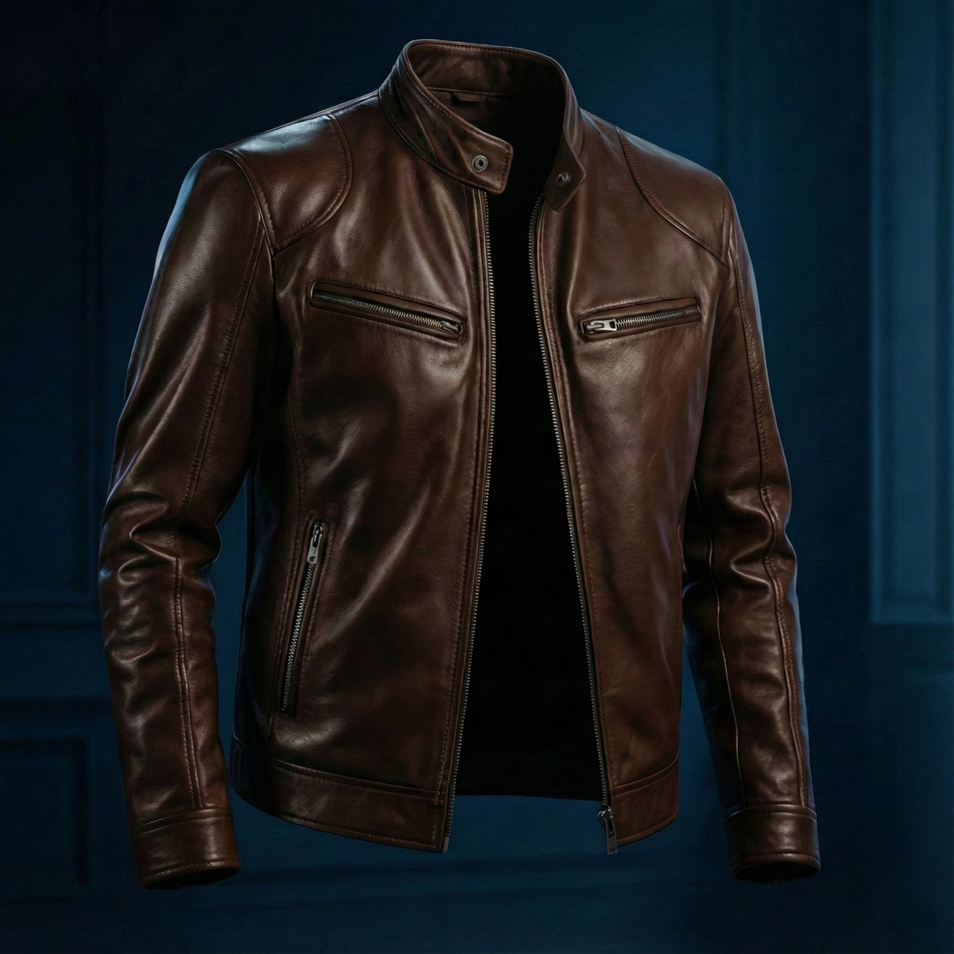 Leather jacket