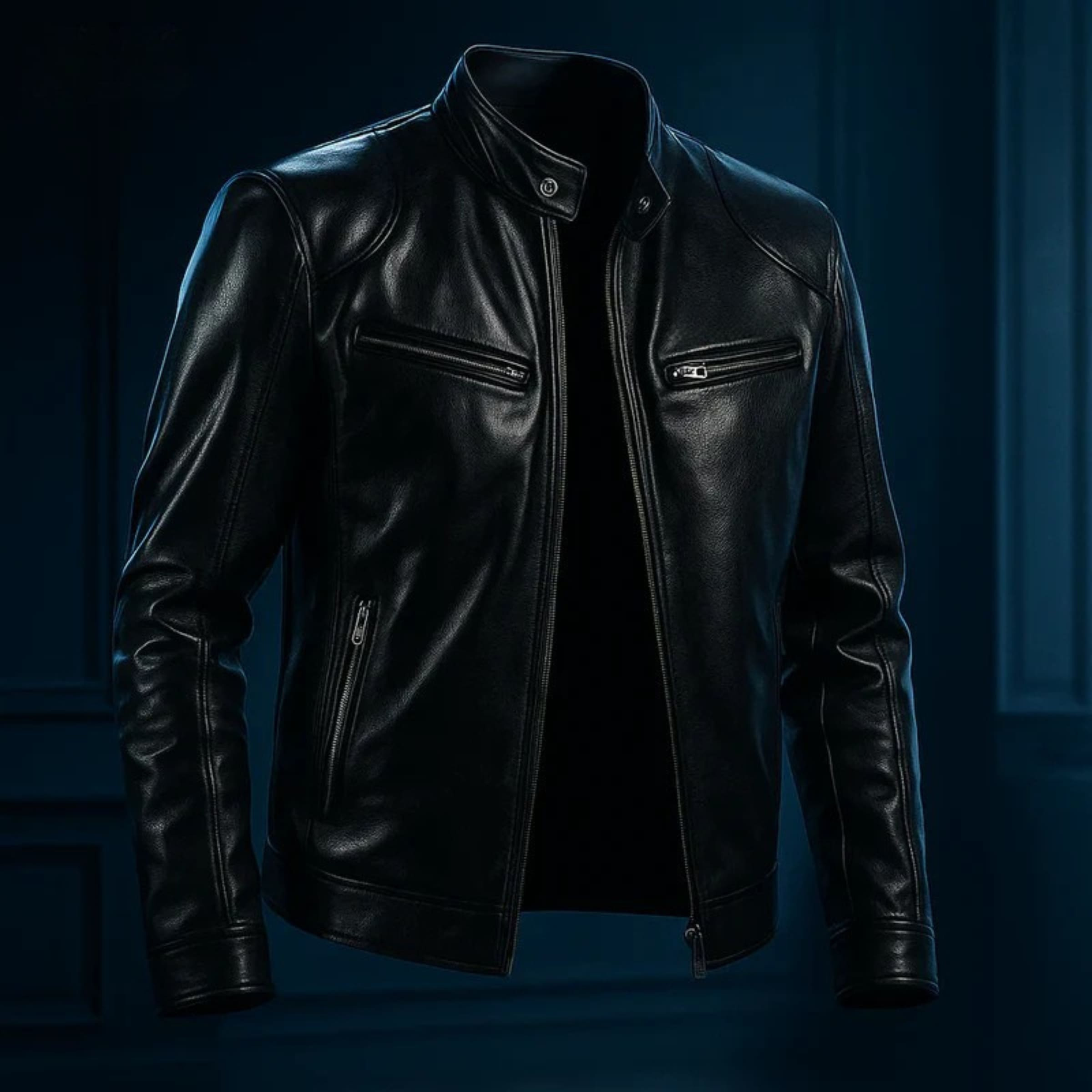 Leather jacket